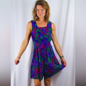 Vintage Floral Romper​